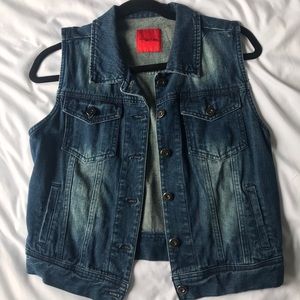 Denim vest